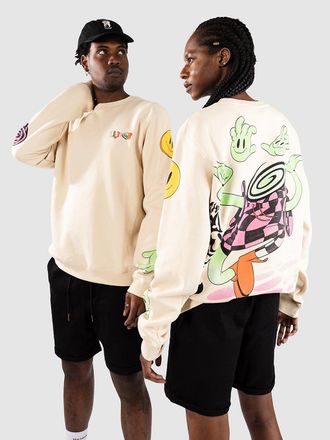 THE DUDES Swizzlehead Classic Sweater oyster white