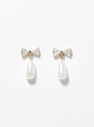 Simons Womens Stylish pearl earrings