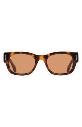 Ferragamo 51mm Modified Rectangular Sunglasses in Tortoise at Nordstrom Rack