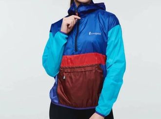 Cotopaxi Teca Half Zip Windbreaker Jacket In Sailors Sun
