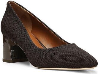 Donald J Pliner Suzette Pointed Toe Pump in Dark Brown Suede Lthr at Nordstrom, Size 6.5