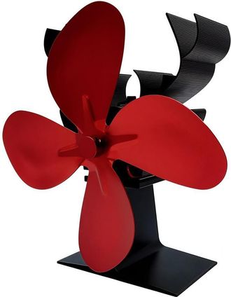 OEM Ventilador De 4 Aspas Para Estufa De Le&ntilde;a, Alimentado Por Calor, Calefacci&oacute;n Y Ahorro De Energ&iacute;a, Funcionamiento Silencioso, Ventilador De Chimenea Pa
