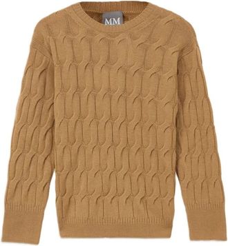 Max Mara Truien & Vesten, Dames, Bruin, XS, Wol, Quid Sweater