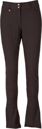 Ovation Womens Front Zip Kentucky Jodhpurs Pants In Dark Brown