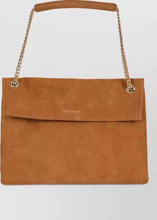 Orciani leather shoulder bag