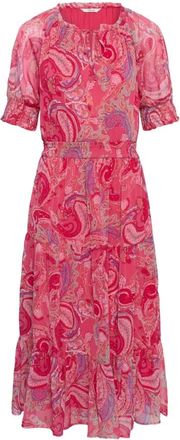 Cream Kleedjes, Dames, Roze, XL, Midi Jurk
