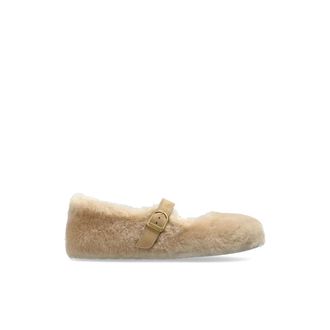 Birkenstock Dames, Schoenen, Beige, Maat: 41 EU Leer