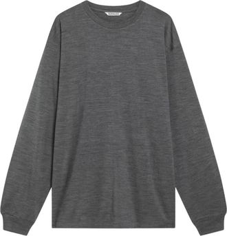 Auralee Heren, Tops, Grijs, Maat: M