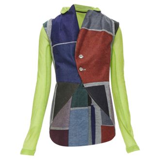 Comme Des Gar&ccedil;ons Comme des Garcons colorblock layers layered vest