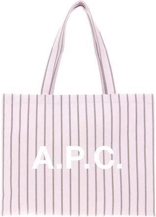A.P.C. Tote Bag - Dames - Shoppers - Roze - ONE Size - Tassen