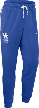 Nike Kentucky Sideline Standard Issue Nike Mens Dri-FIT College Taper Pants in Blue | 03B04EVNKY-WL2