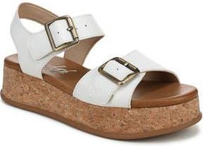 Blowfish Magical Platform Sandal in White Faux Leather at Nordstrom Rack, Size 8.5