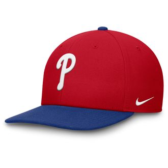 Nike Philadelphia Phillies Pro Nike Mens Dri-FIT MLB Adjustable Hat in Red | NB13161NPP-8KY