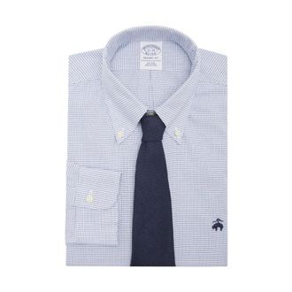 Brooks Brothers Heren, Overhemden, Blauw, Maat: XS Katoen