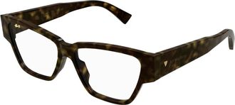 Bottega Veneta Cat-Eye Optisch Montuur - unisex - Brillen - Bruin - 55 MM - Accessoires