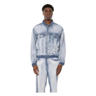 Diesel Hombre, Chaquetas, Azul, Talla: L