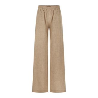 Fabiana Filippi Mujer, Pantalones, Beige, Talla: S