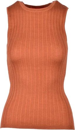 Wild Cashmere Maglia - Dames - Ronde hals truien - Bruin - M - Kasjmier - Truien & Vesten