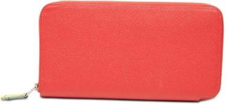 Herm&egrave;s Pre-owned portafogli di pelle - - Pre-owned - Donna - Rosso - ONE SIZE