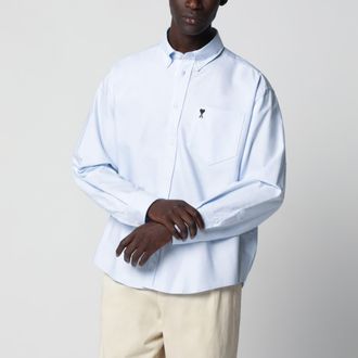 Ami Light blue Ami de Coeur shirt by Ami Paris