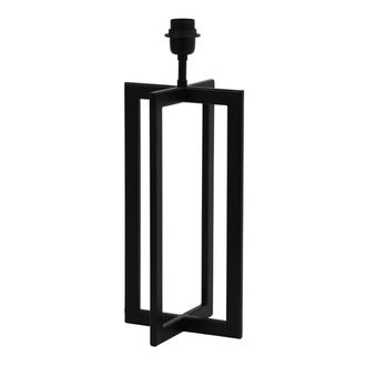 Light & Living L&aacute;mpara De Mesa - Mace - Negro - Metal - - Light&living