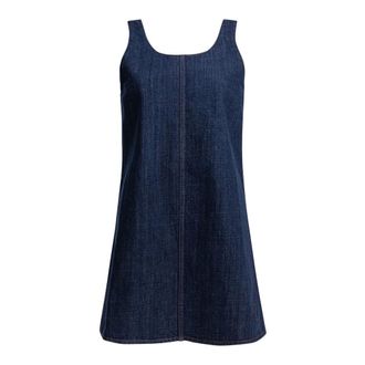 Ami Short Dresses, female, Blue, Size: 2XS Short Strapped Dress
