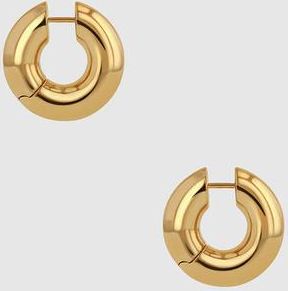 Anine Bing Bold Link Hoop Earrings in Gold at Nordstrom