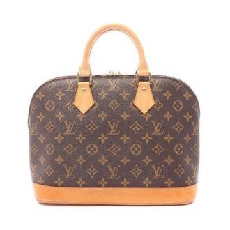 Louis Vuitton Pre-owned Handbags, female, Brown, Size: ONE SIZE Pre-owned Alma Monogram Handbag