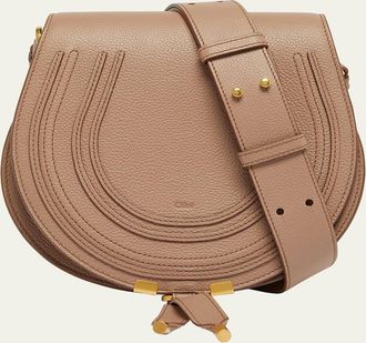 Chlo&eacute; Marcie Medium Slim Crossbody Bag in Grained Calfskin