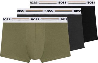 HUGO BOSS Heren Revive Boxershorts (Set van 3) (Veelkleurig)
