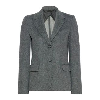Max Mara Wkdferoce Jas - Dames - Jassen - Grijs - Maat: S Katoen