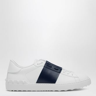 Valentino Garavani Sneakers Open bianca/blu marino