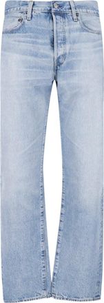 Levi's Blue 501 80s Straight-Leg Denim Jeans
