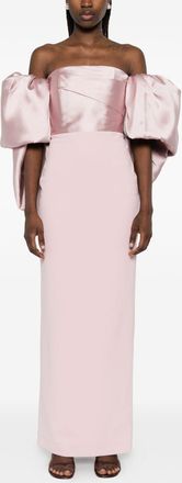 Solace London Floris maxi-jurk