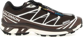 Salomon Brown Logo Sneakers
