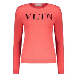 Valentino Garavani Dames, Truien, Rood, Maat: M Viscose