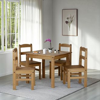 Seconique Panama Dining Set in Natural