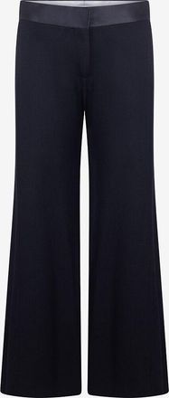 Victoria Beckham Wollmix-Hose mit weitem Bein Side Panel