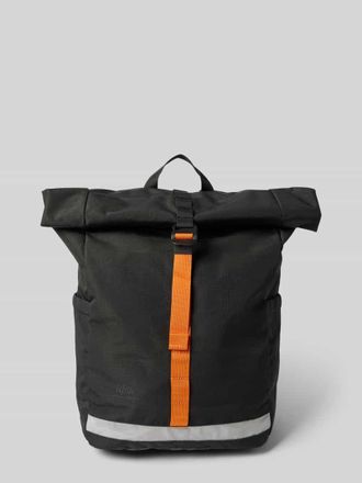 Lefrik Rucksack mit Seitenfächern Modell LARS in BLACK, Größe 1