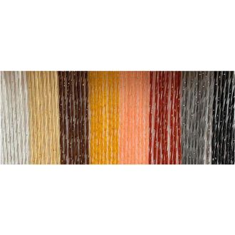 Made in Italy Cortina Helicoidal aquarium Cm. 140 X 240 - Gris/plata Brillante