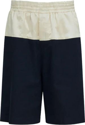 Dries Van Noten Pantalone - Heren - Korte Broeken - Zwart - L - Korte Broeken