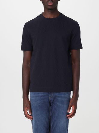 Emporio Armani T-shirt basic in Jersey Jacquard