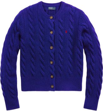 Polo Ralph Lauren Vest van wolblend - Blauw