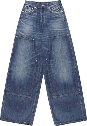 Haikure Legacy Norm Core Wide Jeans - Dames - Loose Fit Jeans - Blauw - W27 - Denim - Jeans
