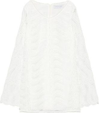 Raquel Diniz Blouses, female, White, Size: L Mini Dress