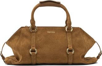 Alexander McQueen Bruine Leren Handtas voor Vrouwen - Dames - Handtassen - Bruin - ONE Size - Leer - Tassen