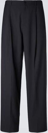 The Row Pantalones anchos Thom de lana
