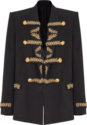 Balmain Giacca con cappuccio - Nero