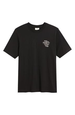 Les Deux Ben Faience Graphic T-Shirt in Black at Nordstrom, Size Large