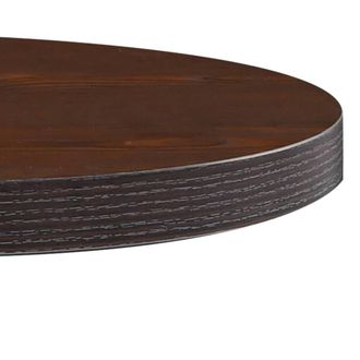 Berkfield Home Elegant Bistro Table Dark Brown 50 cm MDF